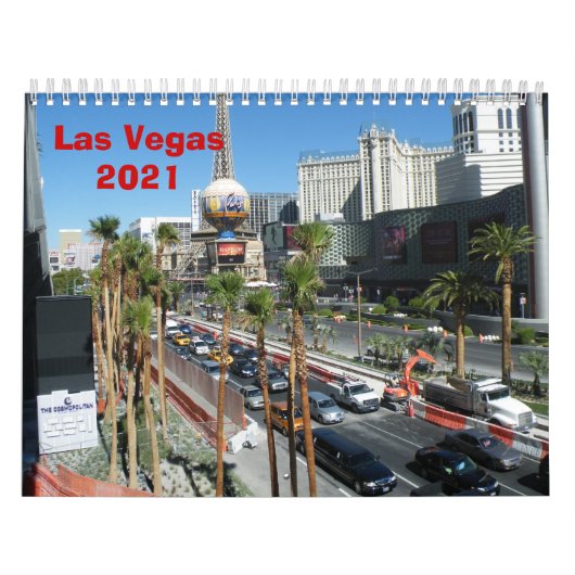 Calendrier Las Vegas - 2021 (Protection)