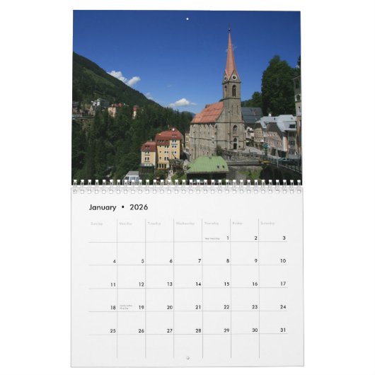 Calendrier L'Autriche 2013 (Jan 2026)