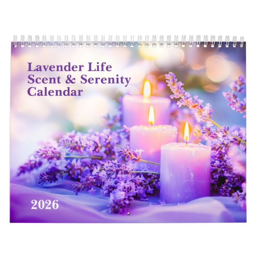 Calendrier Lavender Life – 2026 Scent & Serenity Calendar (Protection)