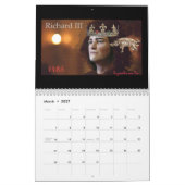 Calendrier L'avènement de Richard III (Mar 2027)