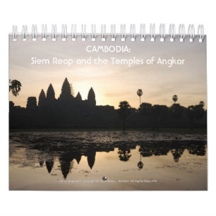 Calendrier LE CAMBODGE : Siem Reap et le temple… - Customis