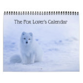 Calendrier Le Fox Lover's (Protection)