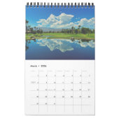 Calendrier Le Golf Pittoresque Une Page Par Mois (Mar 2026)