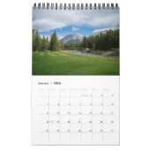Calendrier Le Golf Pittoresque Une Page Par Mois (Jan 2026)
