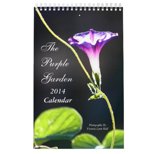 Calendrier Le jardin pourpre 2014 (Protection)