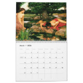 Calendrier Le John William Waterhouse Fine Art (Mar 2026)