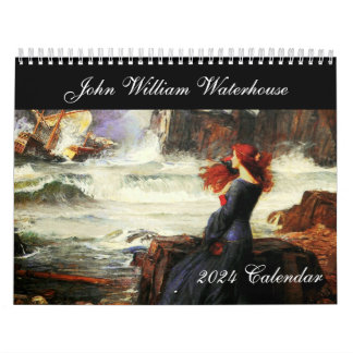 Calendrier Le John William Waterhouse Fine Art