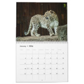 Calendrier Le léopard animal sauvage (Jan 2026)