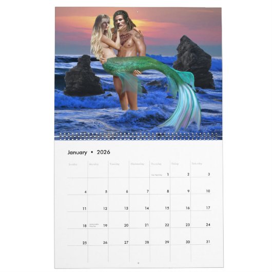 CALENDRIER LE MÉLANGE MYSTIQUE (Jan 2026)