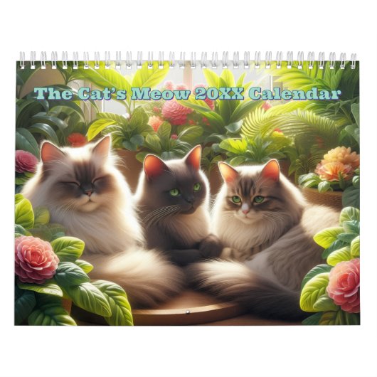 Calendrier Le miaou du chat (Protection)