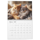 Calendrier Le miaou du chat (Feb 2027)