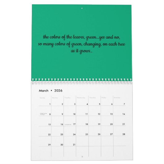 Calendrier Le Mime-Calendar parfait (Mar 2026)