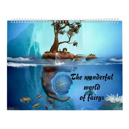 Calendrier Le monde merveilleux des fées (Protection)
