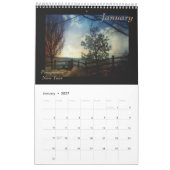 Calendrier Le Nevada du nord l'état argenté 12 mois (Jan 2027)