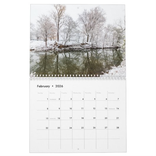 Calendrier Le parc forestier (Feb 2026)