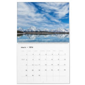 Calendrier Le Parc national de Grand Teton (Mar 2026)