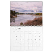 Calendrier Le Parc national de Grand Teton (Jan 2026)