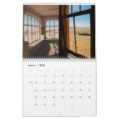 Calendrier Le paysage des dunes de sable de Namibie (Mar 2026)