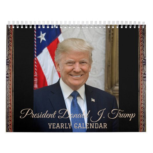 Calendrier Le président Donald J. Trump 2025 (Protection)