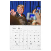 Calendrier Le président Donald J. Trump 2025 (Feb 2026)