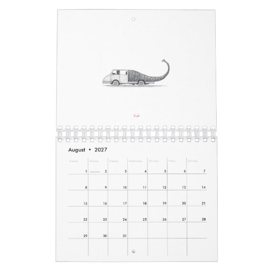 Calendrier Le Punny Animals des Punny (Aug 2027)