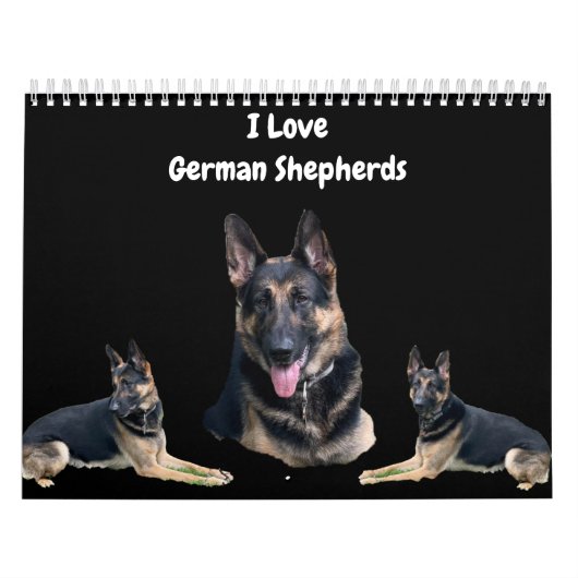 CALENDRIER LE SHEPHERD ALLEMAND (Protection)
