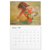 Calendrier Le Surf De Plage Soleil (Feb 2027)