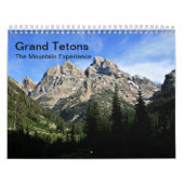 Calendrier Le Tetons grand (Protection)