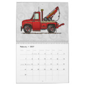 Calendrier Le travail troque des camions d'amusement (Feb 2027)