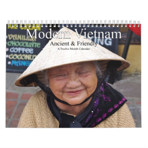 Calendrier Le Vietnam moderne antique et amical