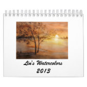 Calendrier Le Watercolors2013 de Lin (Protection)
