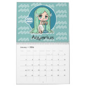 Calendrier Le zodiaque de Chibi (Jan 2026)