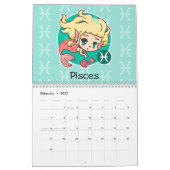Calendrier Le zodiaque de Chibi (Feb 2027)
