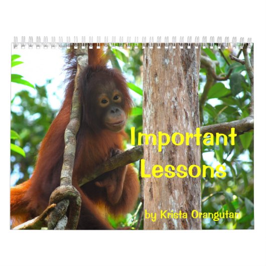 Calendrier Leçons importantes pour des enfants par (Protection)