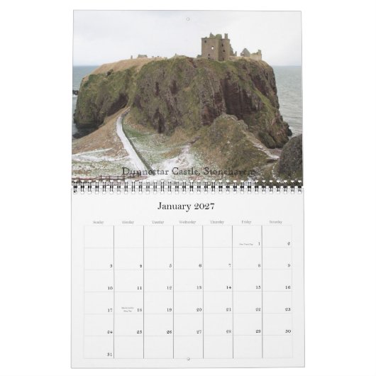 Calendrier L'Ecosse 2011 en photographies (Jan 2027)