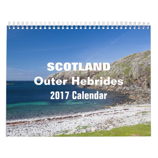 Calendrier L'Ecosse Hebrides externe (Protection)