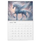 Calendrier légendaire des chevaux (Jan 2027)