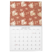 Calendrier Légendaire William Morris Textile Designs (Jan 2027)