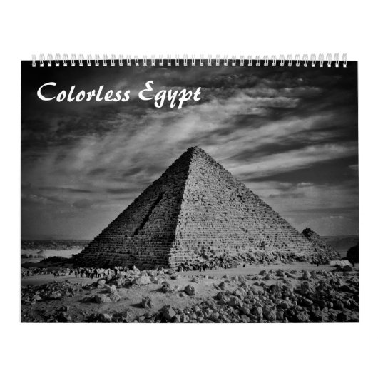 Calendrier L'Egypte sans couleur (Protection)