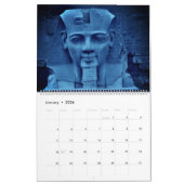 Calendrier L'Egypte sans couleur (Jan 2026)