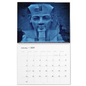Calendrier L'Egypte sans couleur (Jan 2027)