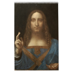 Calendrier Leonardo da Vinci - Salvator Mundi