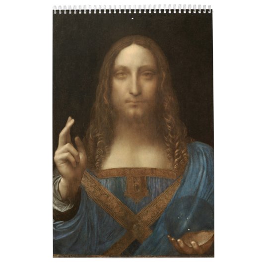 Calendrier Leonardo da Vinci - Salvator Mundi (Protection)