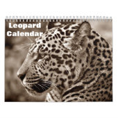 Calendrier Leopard 2026 (Protection)