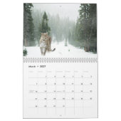 Calendrier Léopard des neiges 2027 (Mar 2027)