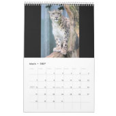 Calendrier Léopard des neiges 2027 (Mar 2027)