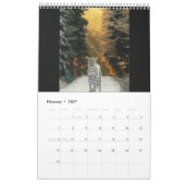 Calendrier Léopard des neiges 2027 (Feb 2027)