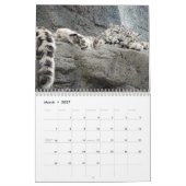 Calendrier Léopard des neiges 2027 (Mar 2027)