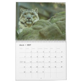 Calendrier Léopard des neiges 2027 (Mar 2027)
