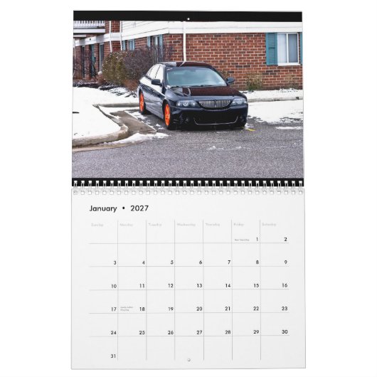 Calendrier Les 12 mois de BullSchmidt (Jan 2027)